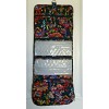 VERA BRADLEY New Hanging Organizer Cosmetic Case - Midnight Wildflowers