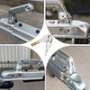 Batheidon 2 x 50mm Steel Coupler Locks Compatible with Earth,