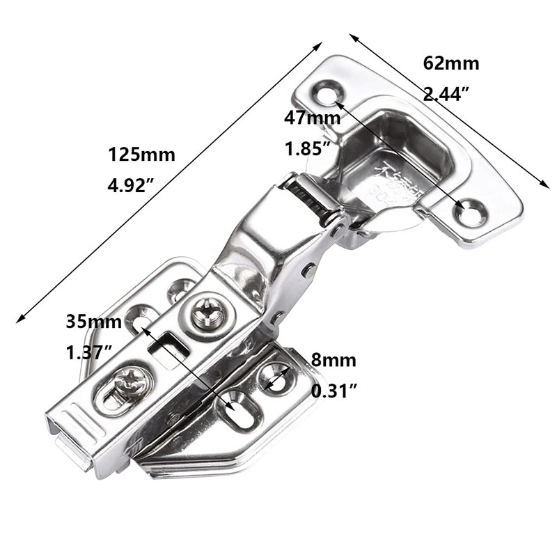 Bestgle Cabinet Door Hinges Automatic Hinges Soft Close Hinges Shock