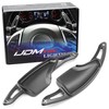 iJDMTOY Gun Metal Grey CNC Billet Aluminum Larger Paddle Shifter