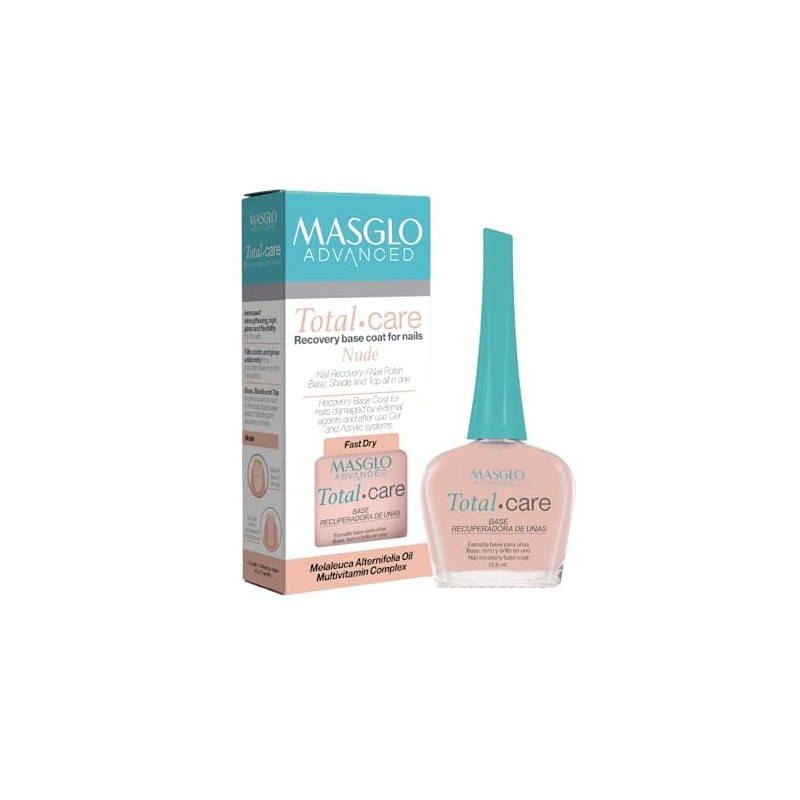 MASGLO ADVANCED BASE Total Care es una base recuperadora de
