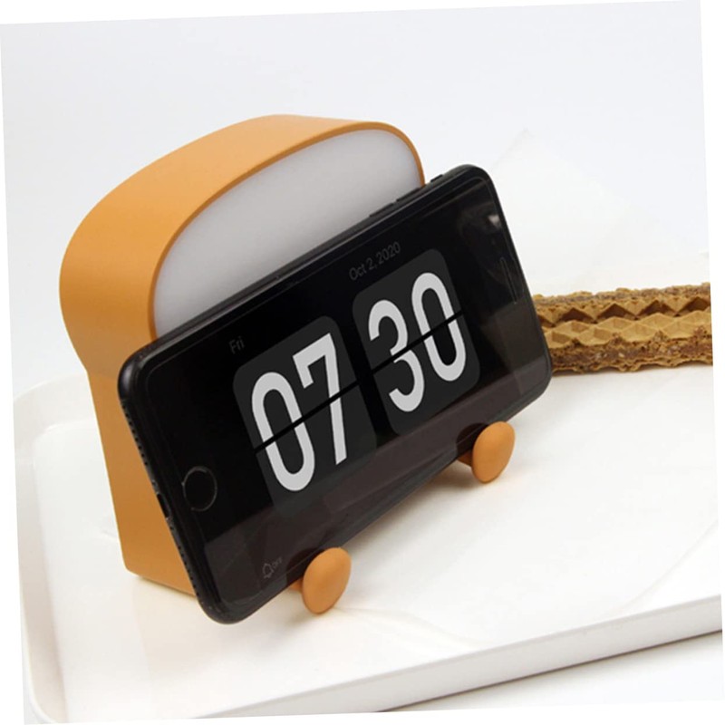 Ciieeo Toast Night Light for Nursery Adorable Bedside Lamp with