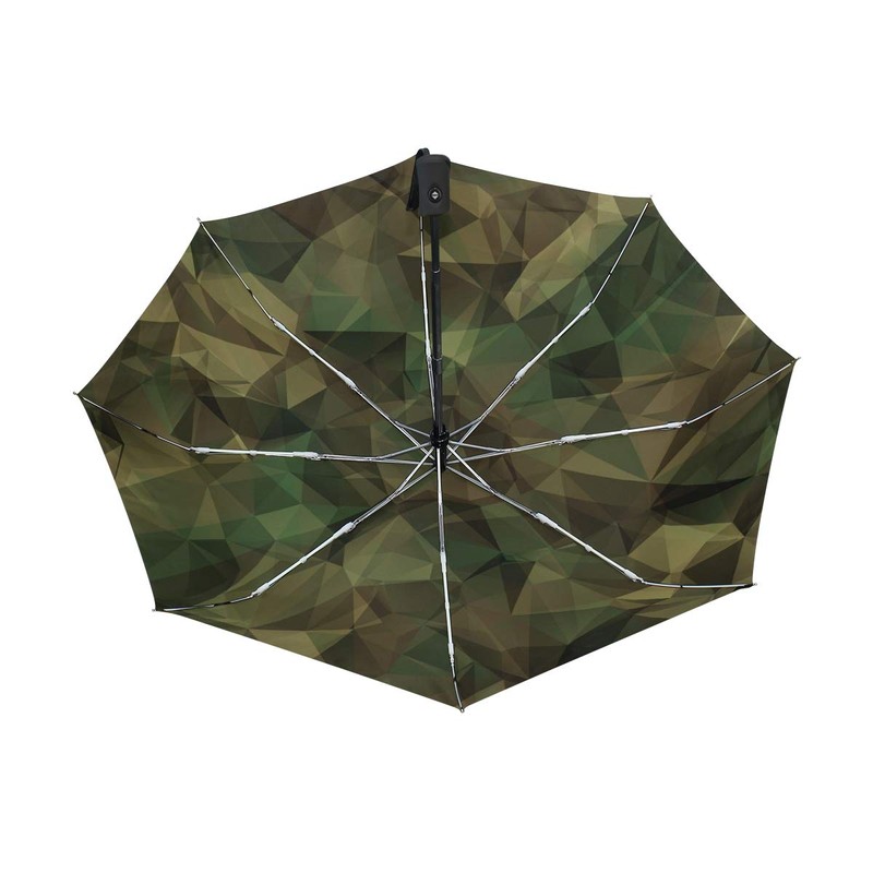 Compact Travel Umbrella Military Camouflage Auto Open Close Umbrella Windproof