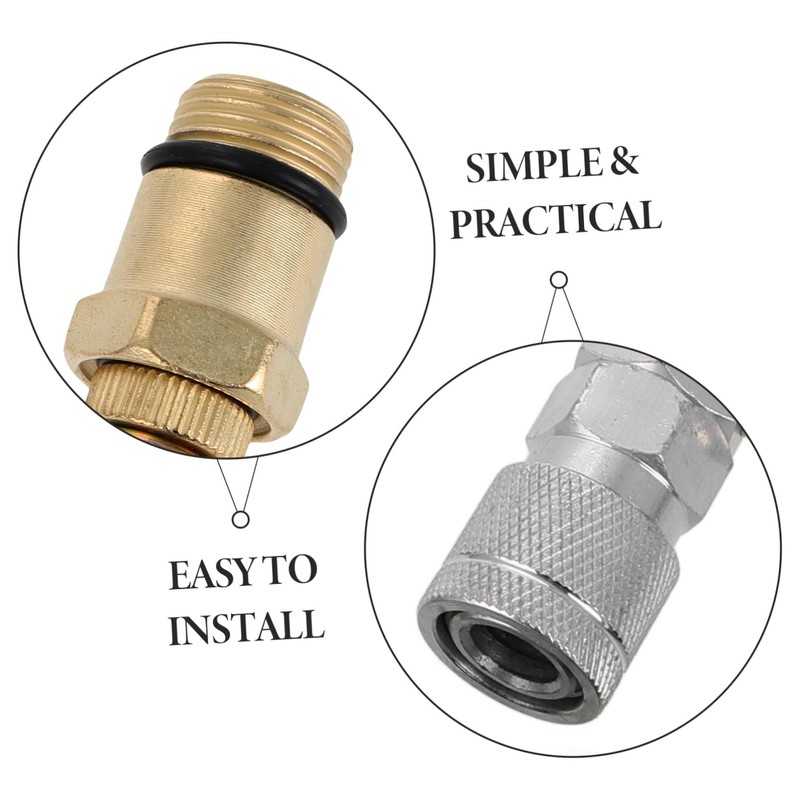 NOLITOY Engine Compression Testing Gauge Kit Portable Compression Check Tool