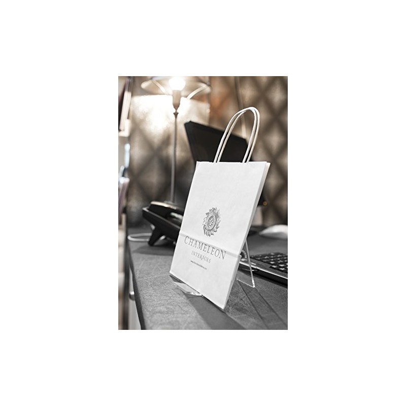 Deflecto 771101 50 x 110mm Book/Display Stand, Transparent