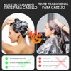 YOURTONE Tinte para El Cabello Negro Natural Champú Instantáneo y