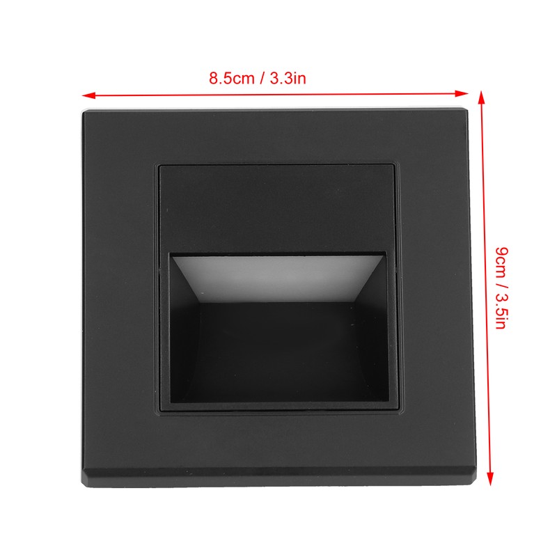 LED Step Lamp Recessed Stair Light for Stairway Corridor Lighting