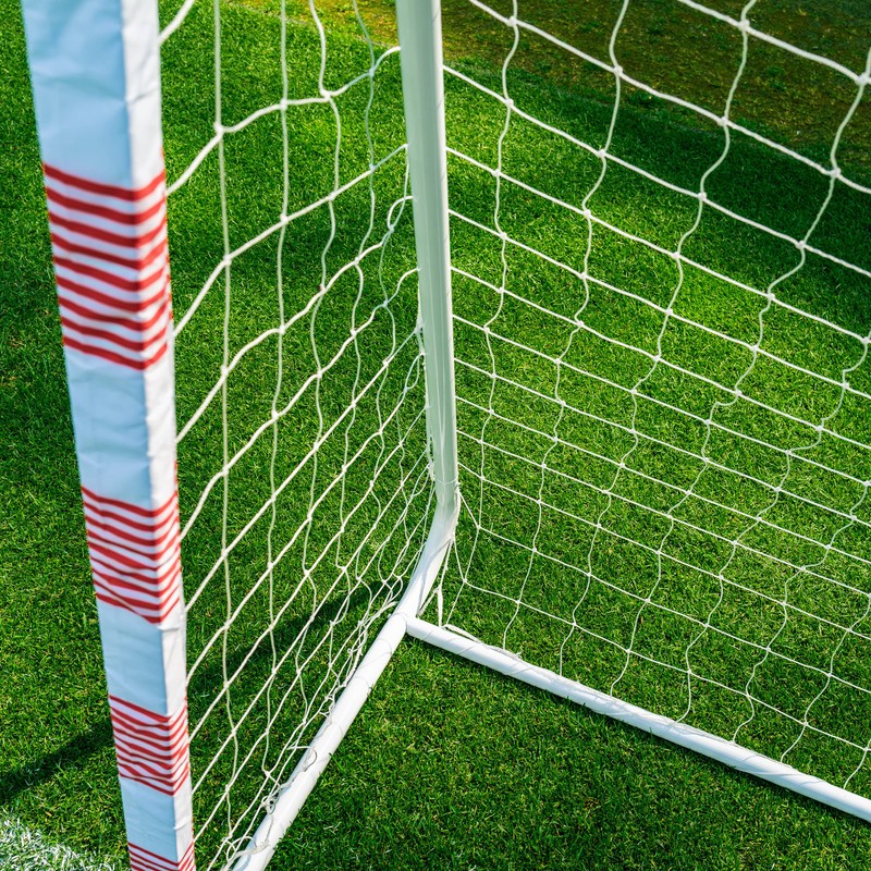 Sandora 22101 Football Goal Replacement Net Red/White Compatible with Many