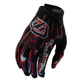 Troy Lee Designs Air Glove (2025) for Motocross MX Off-road, Torched Black / Red, Small