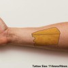 Azeeda Large 'Cheese' Temporary Tattoos (TO00030593)