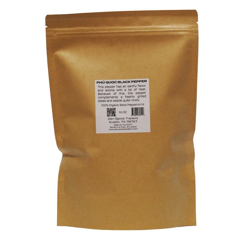 Phú Quoc Organic Black Peppercorns | Zen Spice Traders |