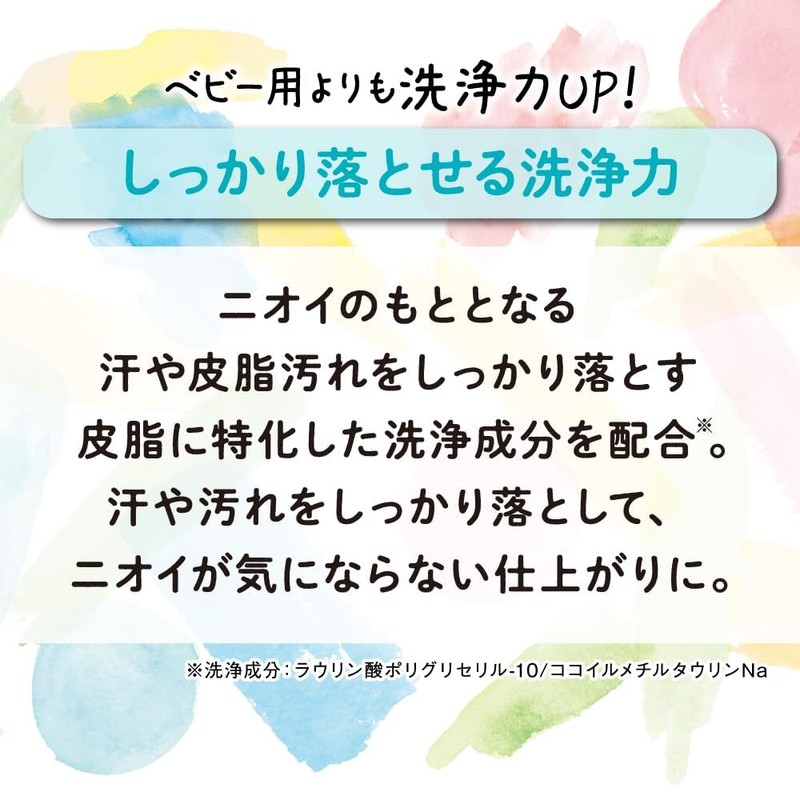 Pigeon Petit Kids Foam Shampoo, Odor Refreshing, 10.1 fl oz