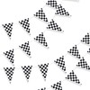 60m PE Black and White Checkered Racing Flag F1 Racing