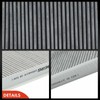 Frankberg 2 x Cabin Air Filter Pollen Filter with Activated