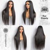 JKD 13x6 Lace Front Wigs Human Hair Pre Plucked 200%