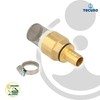 tecuro Suction Filter Set 1 1/2 (6/4) Inch Brass, Foot