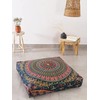 Popular Handicrafts Floor Pillow Cushion Cover - Hippie Elephant Mandala