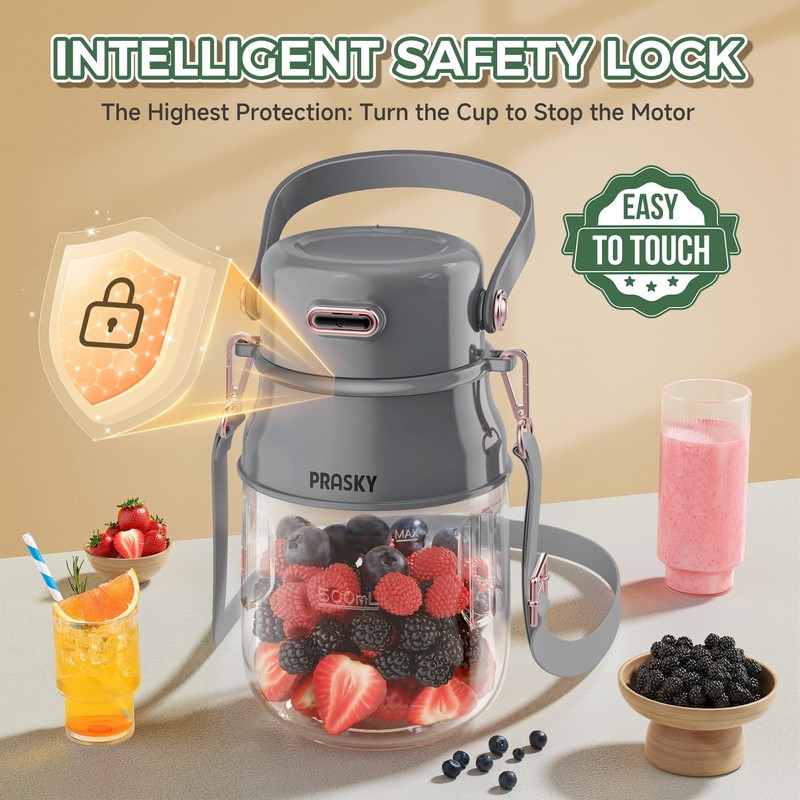 Portable Blender, 27oz Personal Blender for Smoothies & Protein Shakes