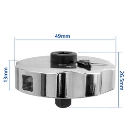 Gasea 3 in 1 Mini Thumbwheel Ratchet Wrench, 1/4" Drive Palm Ratchet Reversible Thumb Ratchet Wrench, Thumb Lever Screwdriver Socket Wrench Tool for Tight Spaces