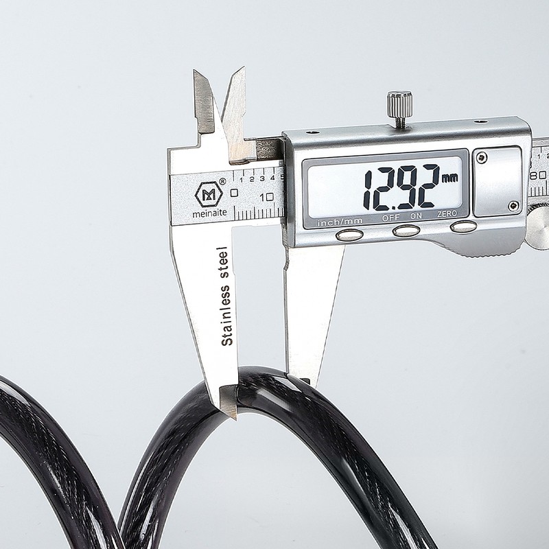 Bicycle Safety Lock Bike Motorcycle AntiTheft Elasticity Locks 5 Digits