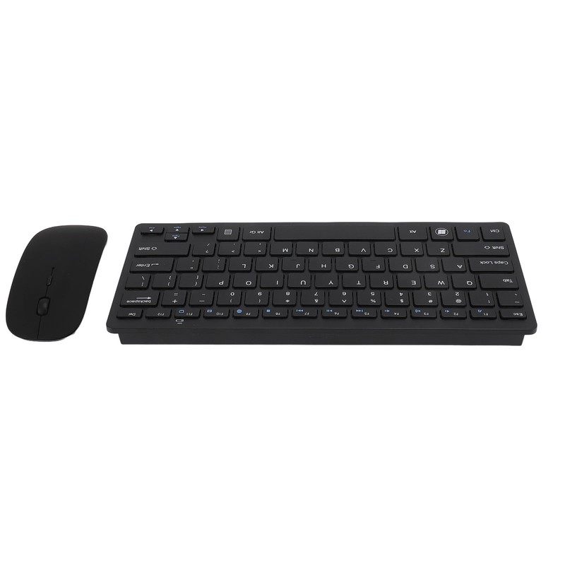 2.4G Wireless Keyboard Mouse Combo 78 Keys Keyboard USB Receiver