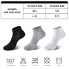 Womens 100% Cotton Ankel Socks, Athletic Performance Running Moisture Wicking