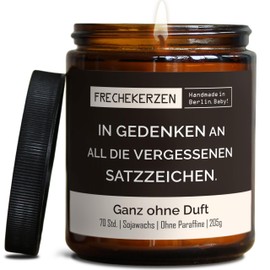 Lustige Duftkerze mit Spruch für Lehrer | Handgemacht aus Sojawachs | In Geschenkbox | Valentinsgeschenk | Klassenlehrer, Redakteure, Mathelehrer, Kollegen, Prüfung bestanden |Ohne Duft