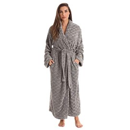 Just Love Kimono Robe Long Bath Robes for Women 6813-GRY-2X