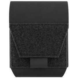 KRYDEX Handcuff Holder with MOLLE and Belt Loop Molle Handcuff Hoster for Duty Belt MOLLE Vest Law Enforcement Accessories (BK)