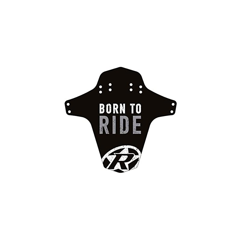 Reverse Mudguard Born to Ride Mudguard Grey