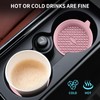 ME.FAN Car Coasters [4 Pack] Silicone Car Cup Coasters/Cup Mats