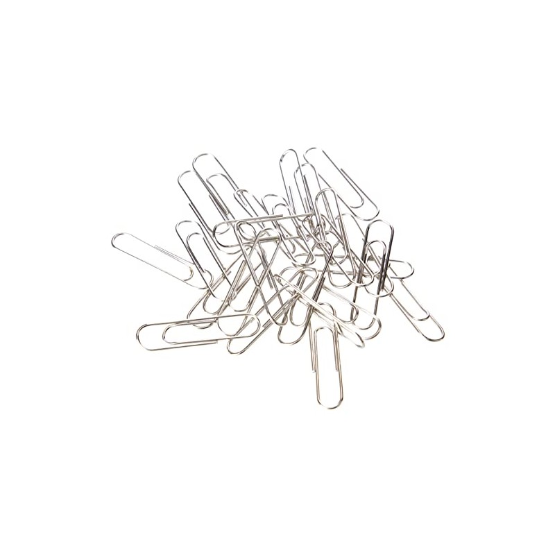 5 Star Paperclips Metal Large 33mm Lipped [Pack of 1000],