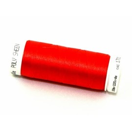 Mettler Polysheen Polyester Machine Embroidery Thread 200m 200m 1701 Red Berry - each