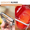 Westmark Peeler with 2 Edge Serrated Blades - Ideal for
