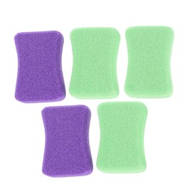 FRCOLOR 5pcs Rubbing Stone for Feet Care Exfoliating Dead Skin Remover Cuticle Pedicure Pumice Safe Pu Material Random Colors for Callus Treatment and Healthier Skin