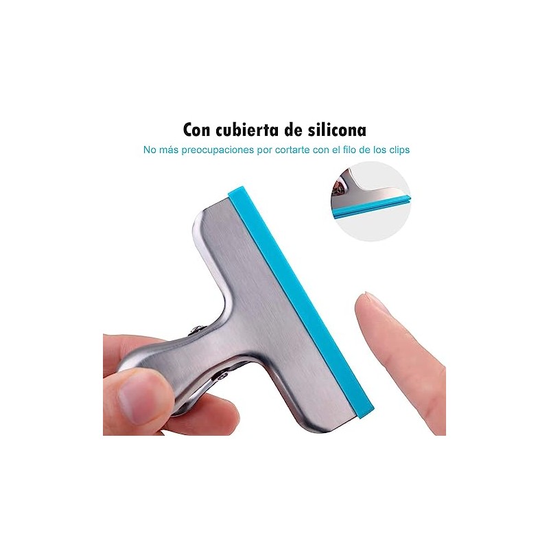 U Chef Set de 12 Clips para Bolsas Cubiertos de