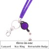 Ascrafter ID Card Lanyard Strap for Women ID Badge Holder,