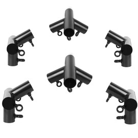 Aoneky 1 3/8'' 6/8/10-Legs High Peak Corner Canopy Fitting Couplers Kit - Frame Carport Connectors (4-Legs)