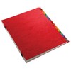 Pendaflex Expanding Desk File, Alphabetic (A–Z), Letter Size, Red, Each