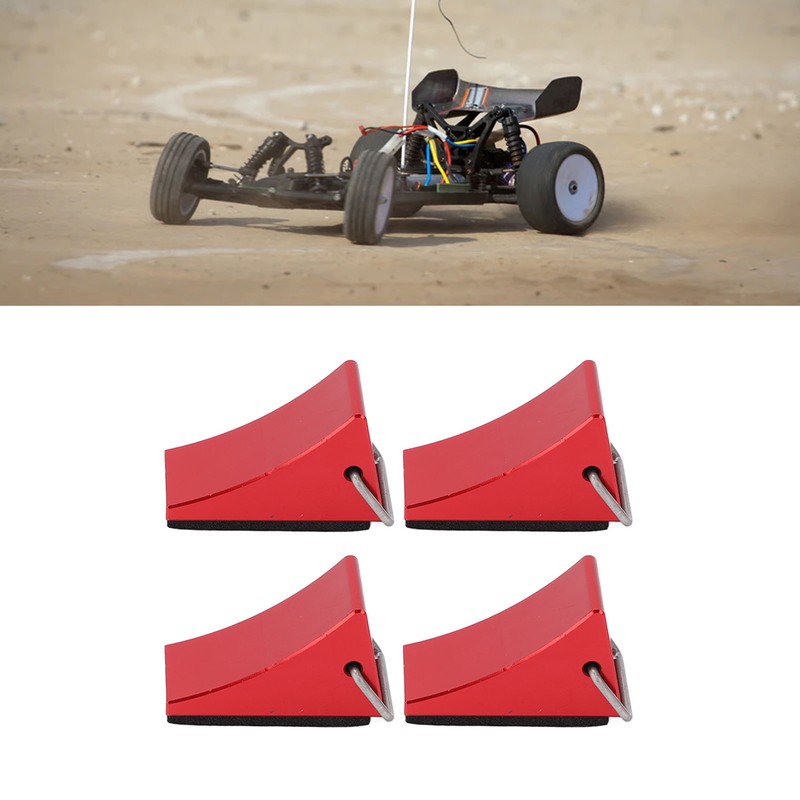 4PCS RC Model Car Wheel Chock Good Fixation Anti Slip