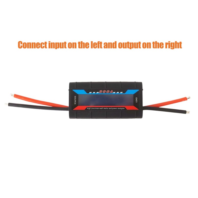 Heluok 200A Watt Meter Power Analyzer, High Precision RC Multi