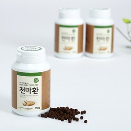 Cheonmani Cheonma pills 150gx3 bottles Muju Cheonma 90% powder low temperature drying / 천마니 천마환 150gx3병 무주천마 90% 분말 저온건조