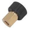 Pressure Washer Adapter Brass Rubber Anti Corrosion G1/4in to M22