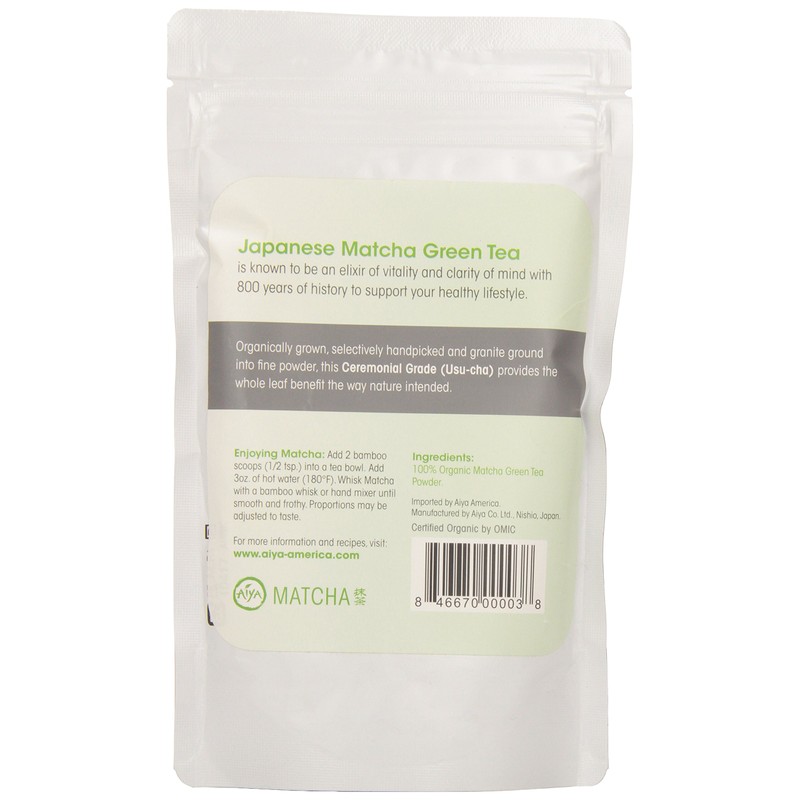 Aiya Organic Ceremonial Matcha, 100g