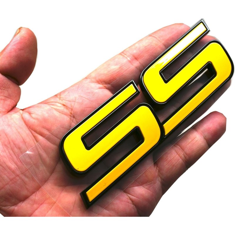 3pcs New Front Door SS Emblem 3D Badge Nameplates Compatible