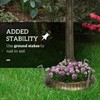 Vintage Style Bird Bath with Flower Planter & Feeder