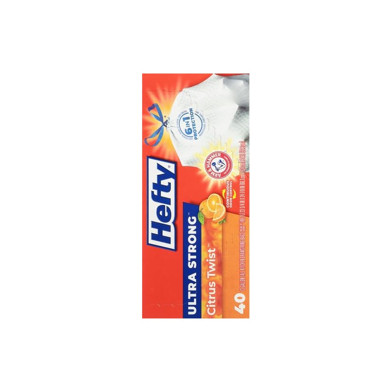 Hefty Ultra Strong Trash Bags 13 Gallon | Tall Kitchen
