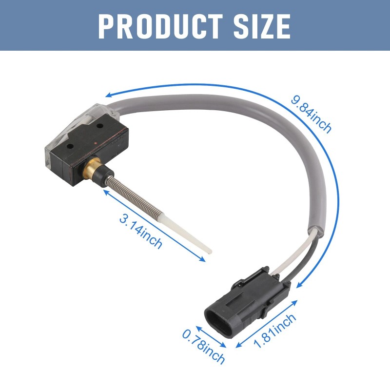 JDMSPEED Clutch Switch 1604996 For Peterbilt 16-04344 Switch 16-04996