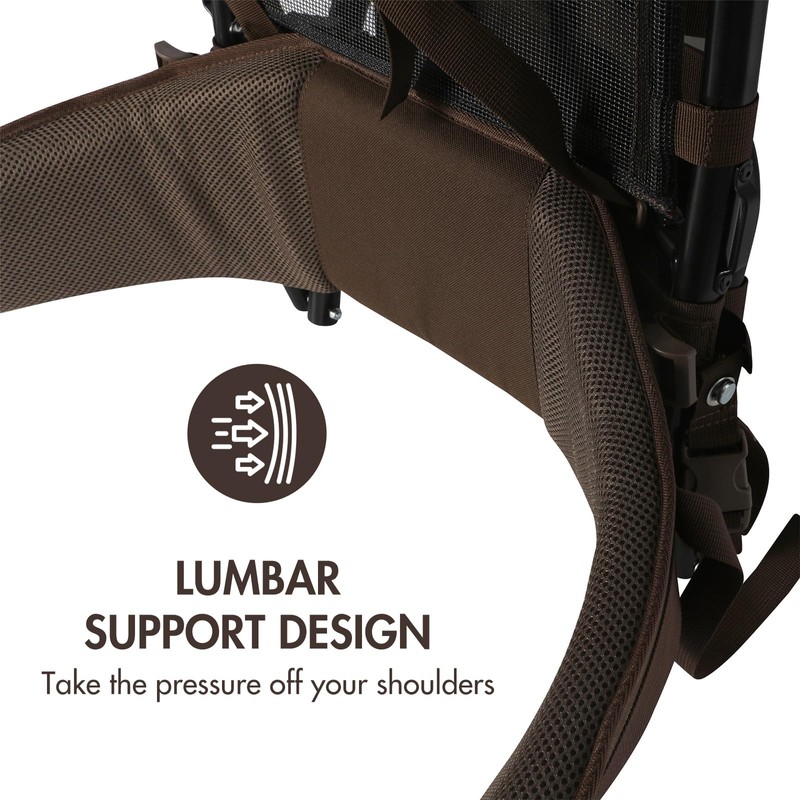 TR External Aluminum Adjustable Pack Frame,