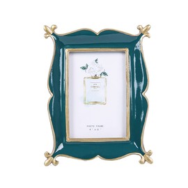 NatureMan Vintage Picture Frame,4x6 Antique Photo Frame,Old style nostalgic photo Frame Retro Green for Desktop Display and Wall Mount Home Decor